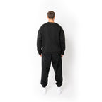 Just Like Hero HERO-1050, Max Unisex Blank Crewneck Sweatshirt, Off Black