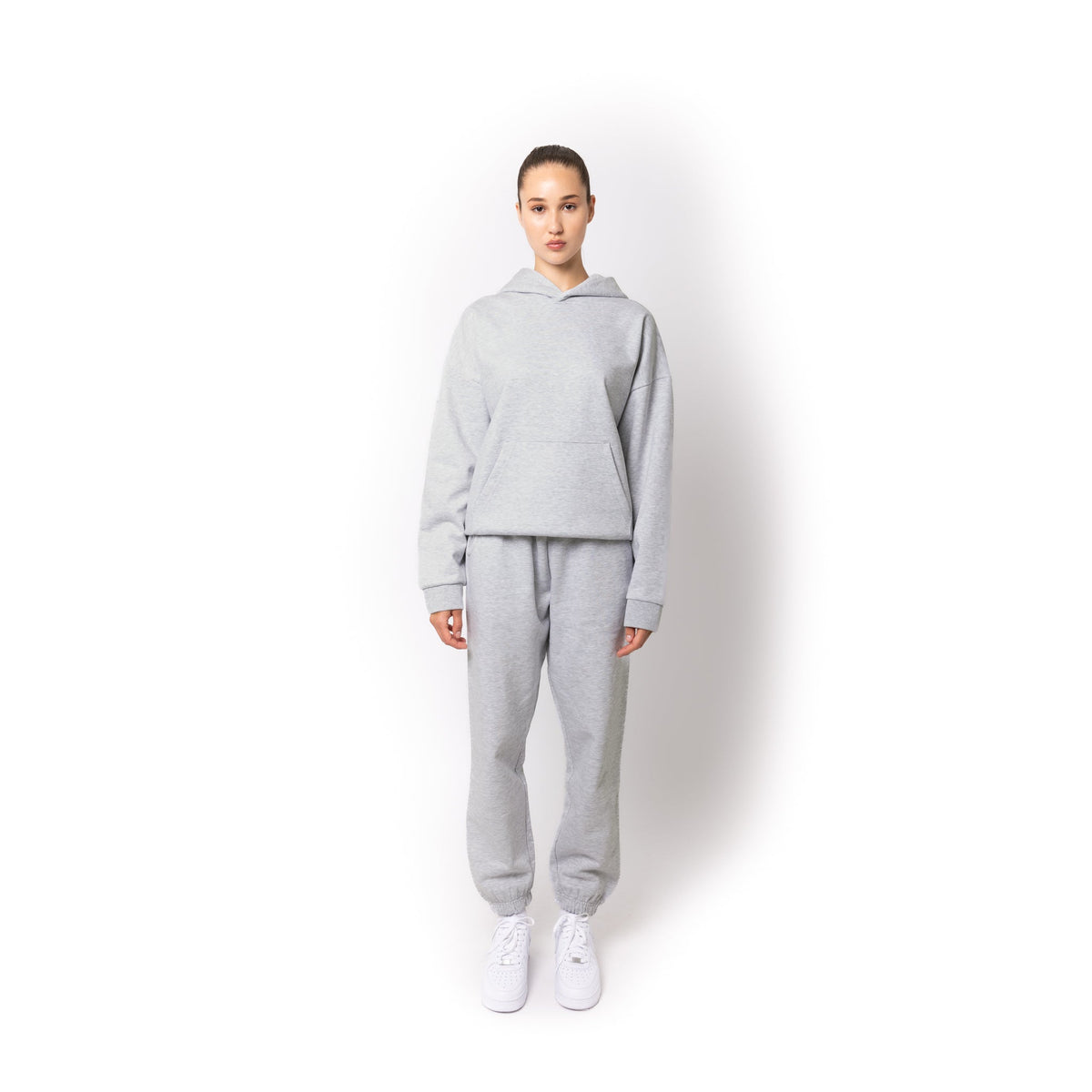 Just Like Hero HERO-2050, Max Unisex Blank Hoodie, Ash Heather