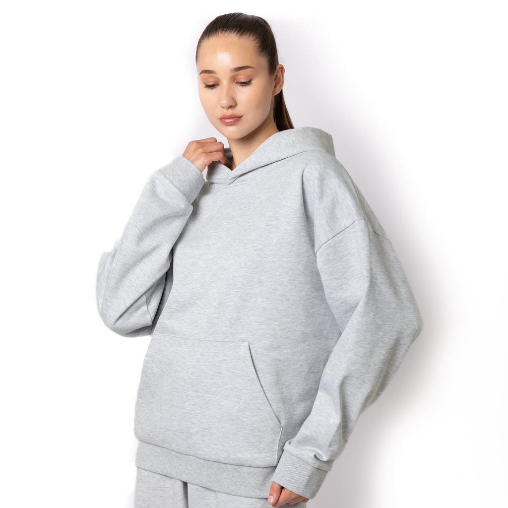 Just Like Hero HERO-2050, Max Unisex Blank Hoodie, Ash Heather
