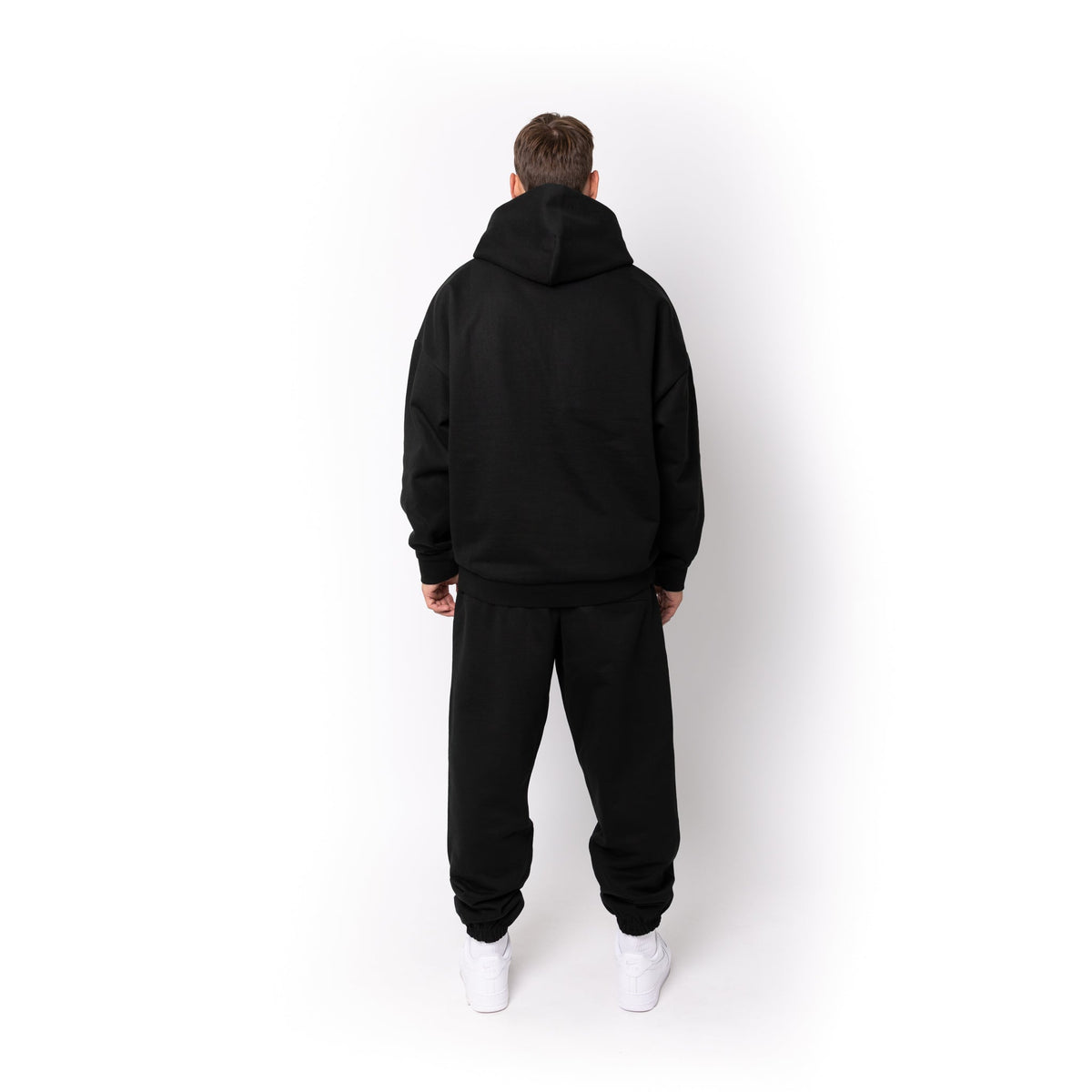 Just Like Hero HERO-2050, Max Unisex Blank Hoodie, Black