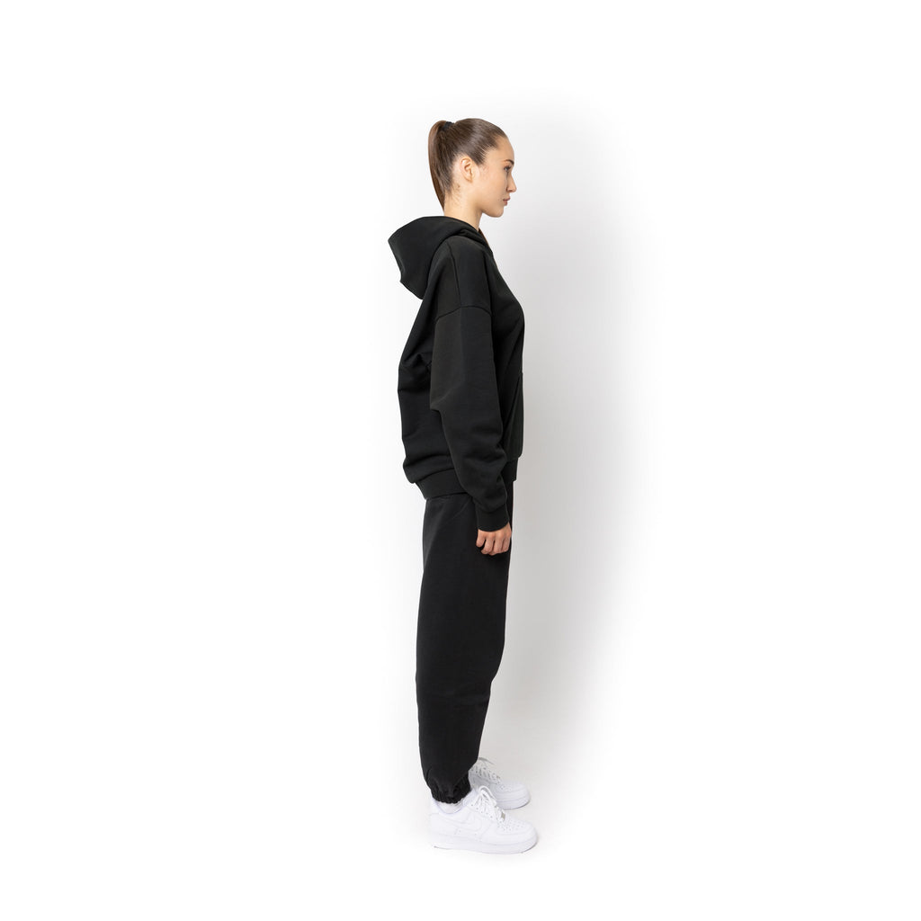 Just Like Hero HERO-2050, Max Unisex Blank Hoodie, Off Black