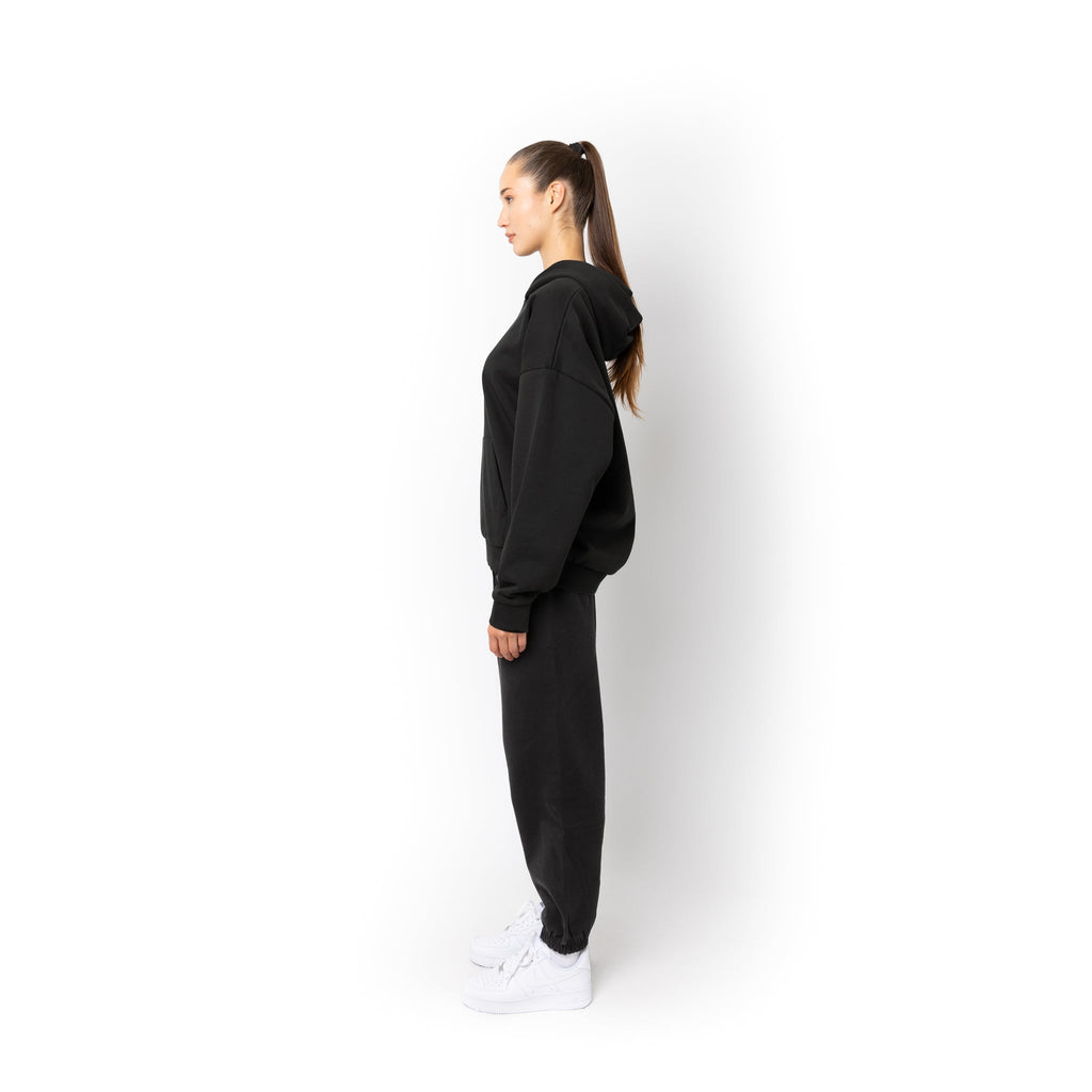 Just Like Hero HERO-2050, Max Unisex Blank Hoodie, Off Black