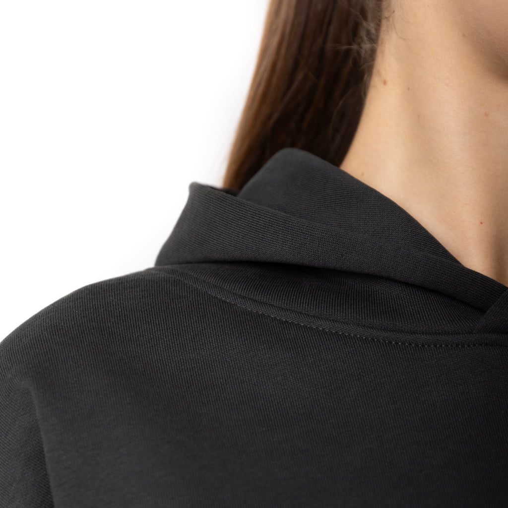 Just Like Hero HERO-2050, Max Unisex Blank Hoodie, Off Black