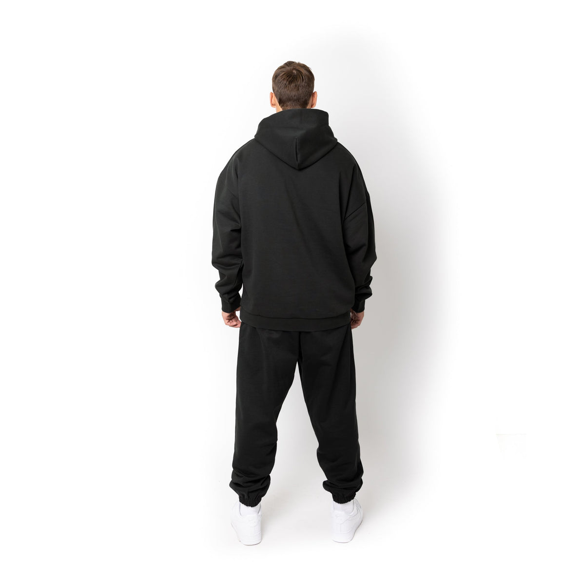 Just Like Hero HERO-2050, Max Unisex Blank Hoodie, Off Black