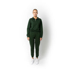Just Like Hero HERO-4020, Youth Quarter Zip Sweatshirt, Forest Green