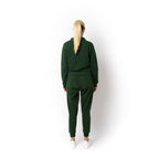 Just Like Hero HERO-4020, Youth Quarter Zip Sweatshirt, Forest Green