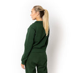 Just Like Hero HERO-4020, Youth Quarter Zip Sweatshirt, Forest Green