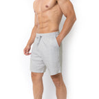 Just Like Hero HERO-6020, 7" Sweatshorts, Ash Heather