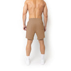 Just Like Hero HERO-6020, 7" Sweatshorts, Clay