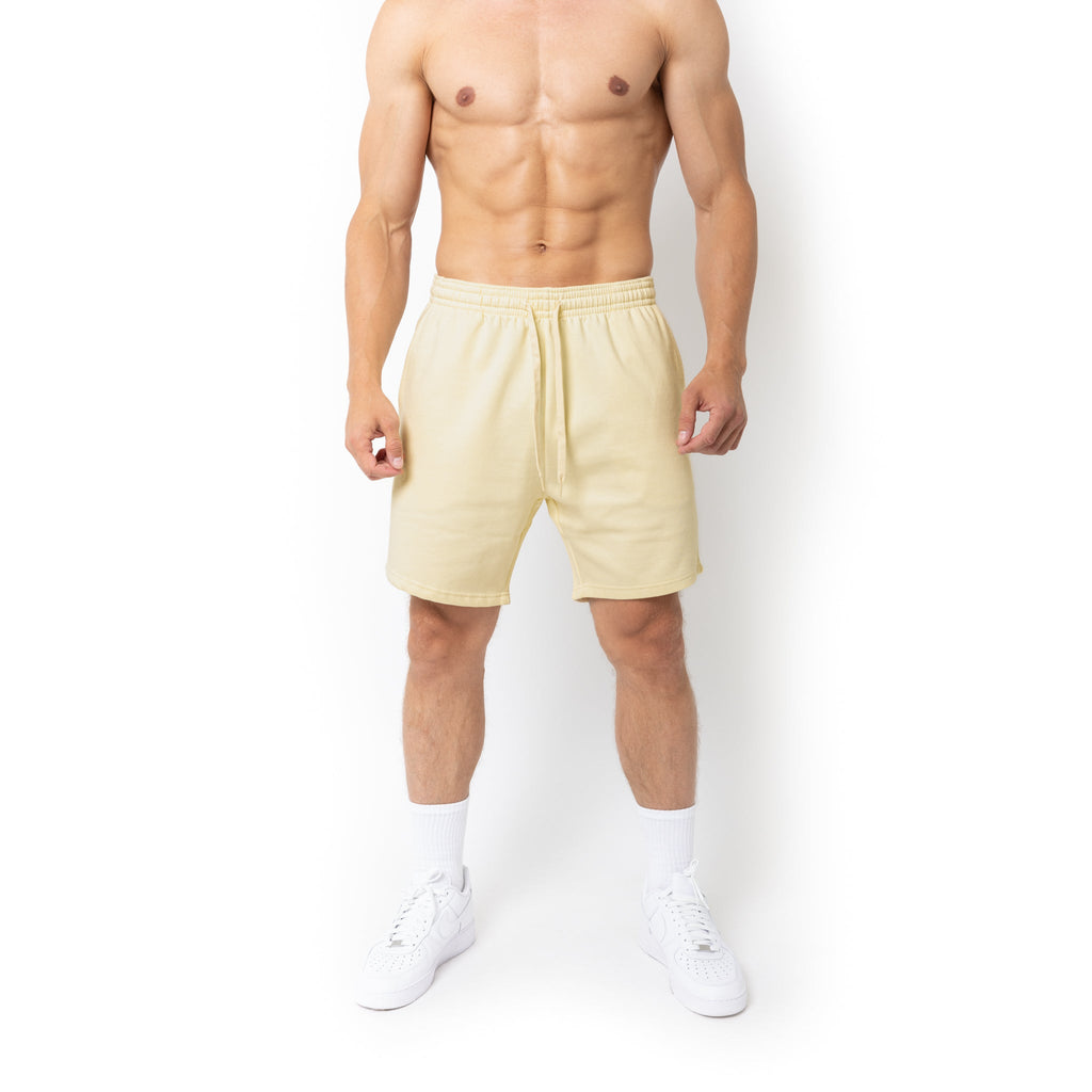 Just Like Hero HERO-6020, 7" Sweatshorts, Ivory