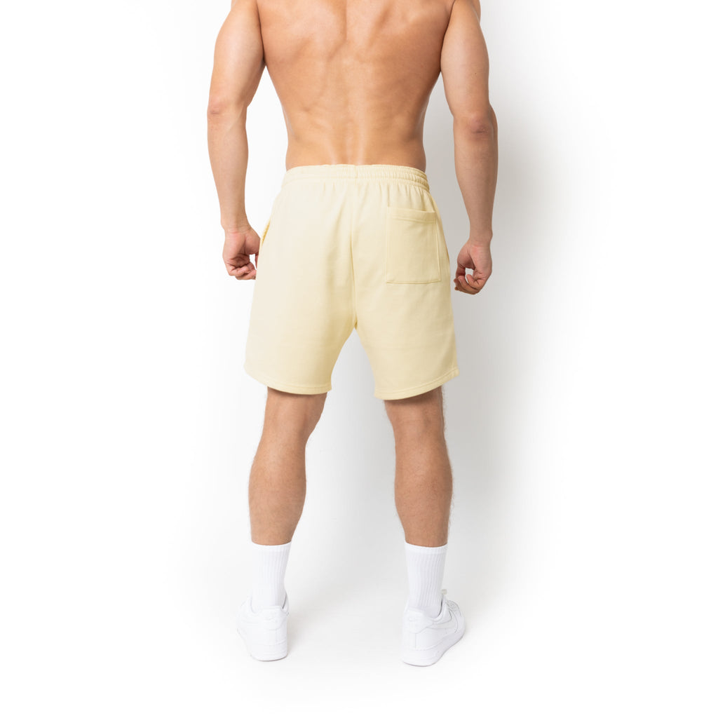 Just Like Hero HERO-6020, 7" Sweatshorts, Ivory