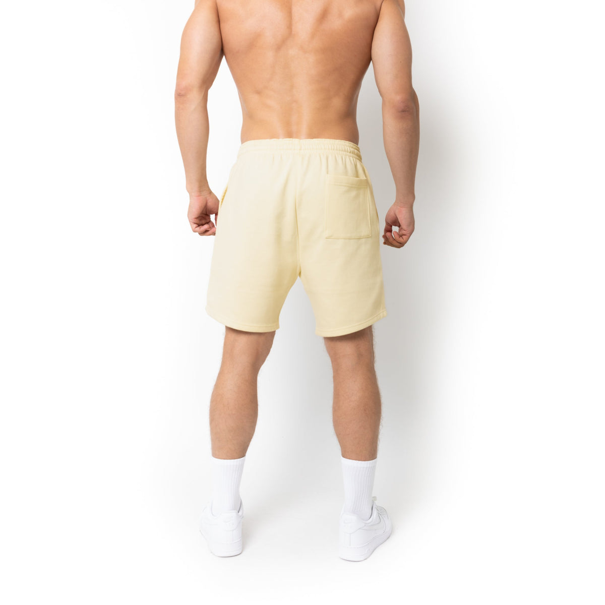 Just Like Hero HERO-6020, 7" Sweatshorts, Ivory