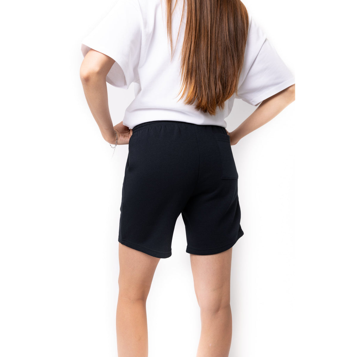 Just Like Hero HERO-6020, 7" Sweatshorts, Navy Blue