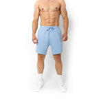 Just Like Hero HERO-6020, 7" Sweatshorts, Sky Blue