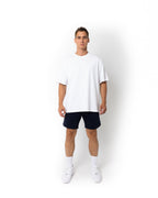 Just Like Hero HERO-6020, 7" Sweatshorts, Navy Blue
