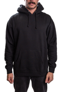 INDEPENDENT IND4000G, Mens Organic / Recycled Hooded Pullover, Black