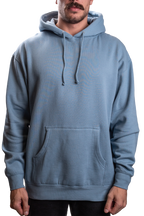 INDEPENDENT IND4000G, Mens Organic / Recycled Hooded Pullover, Misty Blue