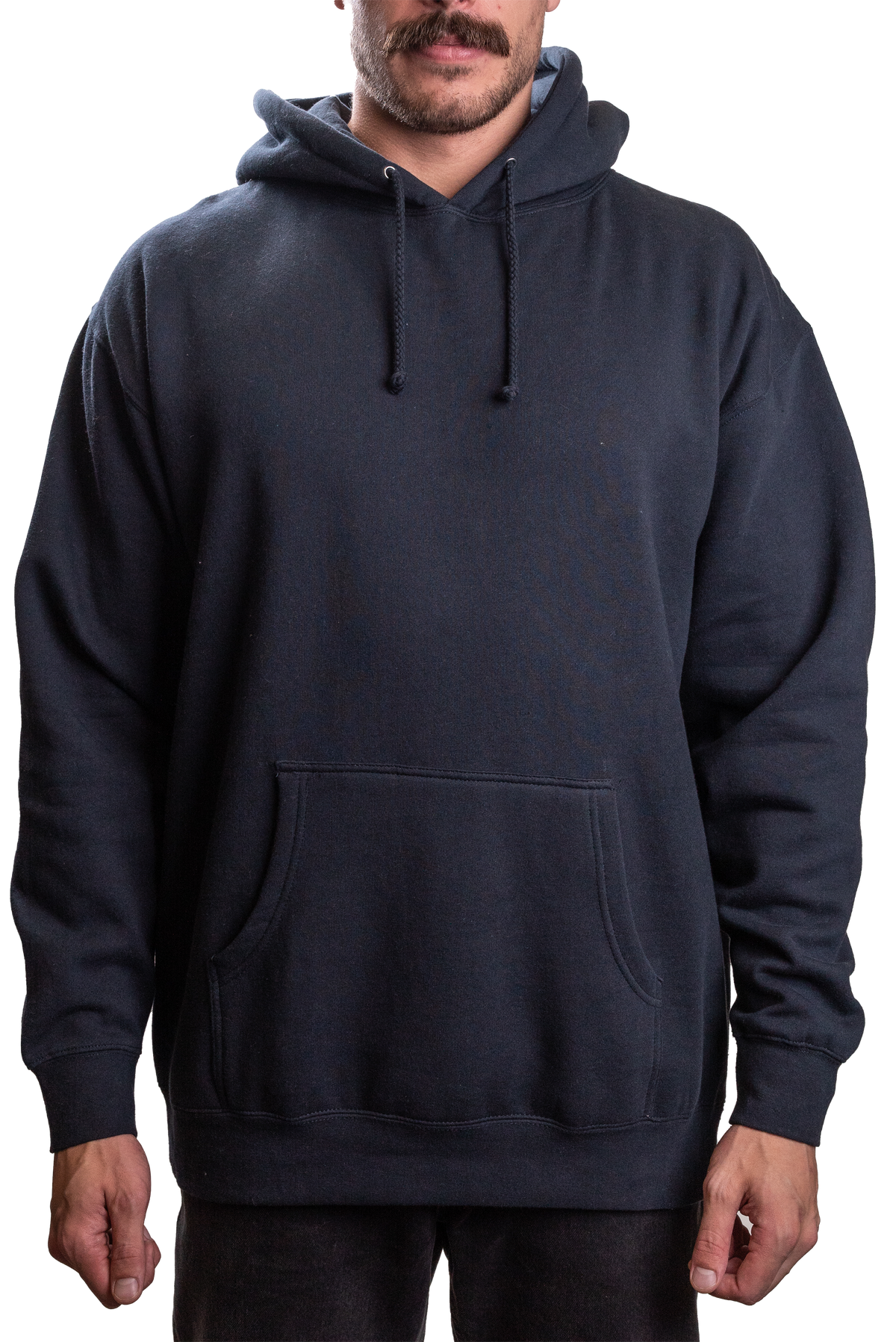 INDEPENDENT IND4000G, Mens Organic / Recycled Hooded Pullover, Navy