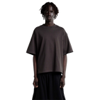 SHAKA WEAR Max Heavyweight Cropped Tee, - 7.5 Oz, Black