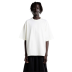 SHAKA WEAR Max Heavyweight Cropped Tee, - 7.5 Oz, Off Black