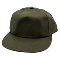 NISSI CAPS GNV-CT011, 5 Panels Unstructured Flat Bill, Olive