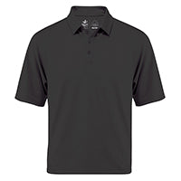 AJM International PM1001, 3 Button Placket, Black