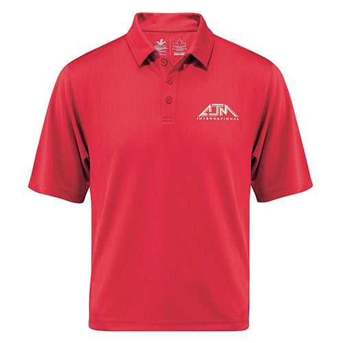 AJM International PM1001, 3 Button Placket, Black