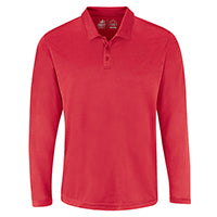 AJM International PM1901, 3 Button Placket, Red