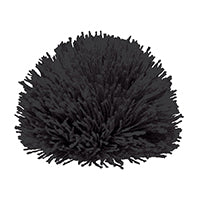 Acrylic POMACR8, Ajm Pom Pom (8cm), Black