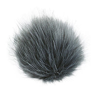Polyester Faux Fur POMFUR8, Ajm Pom Pom (8cm), Charcoal