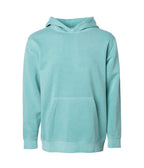 INDEPENDENT PRM1500Y, Youth Midweight Pigment Dyed Hooded Pullover, Pigment Mint