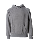 INDEPENDENT PRM15YSB, Youth Lightweight Special Blend Raglan Hooded Pullover, Nickel