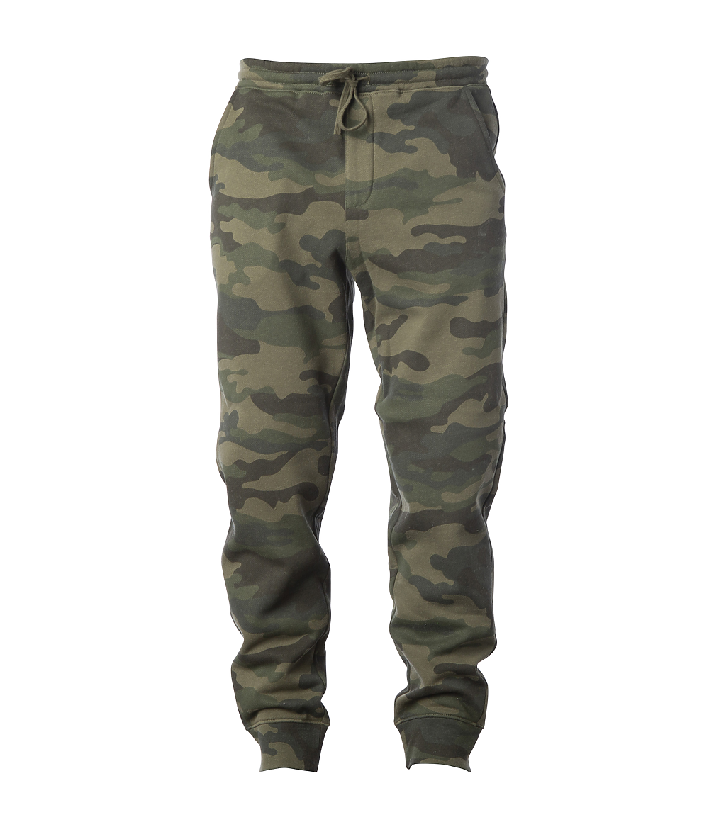 INDEPENDENT PRM16PNT, Youth Lightweight Special Blend Sweatpant, Forest Camo Heather