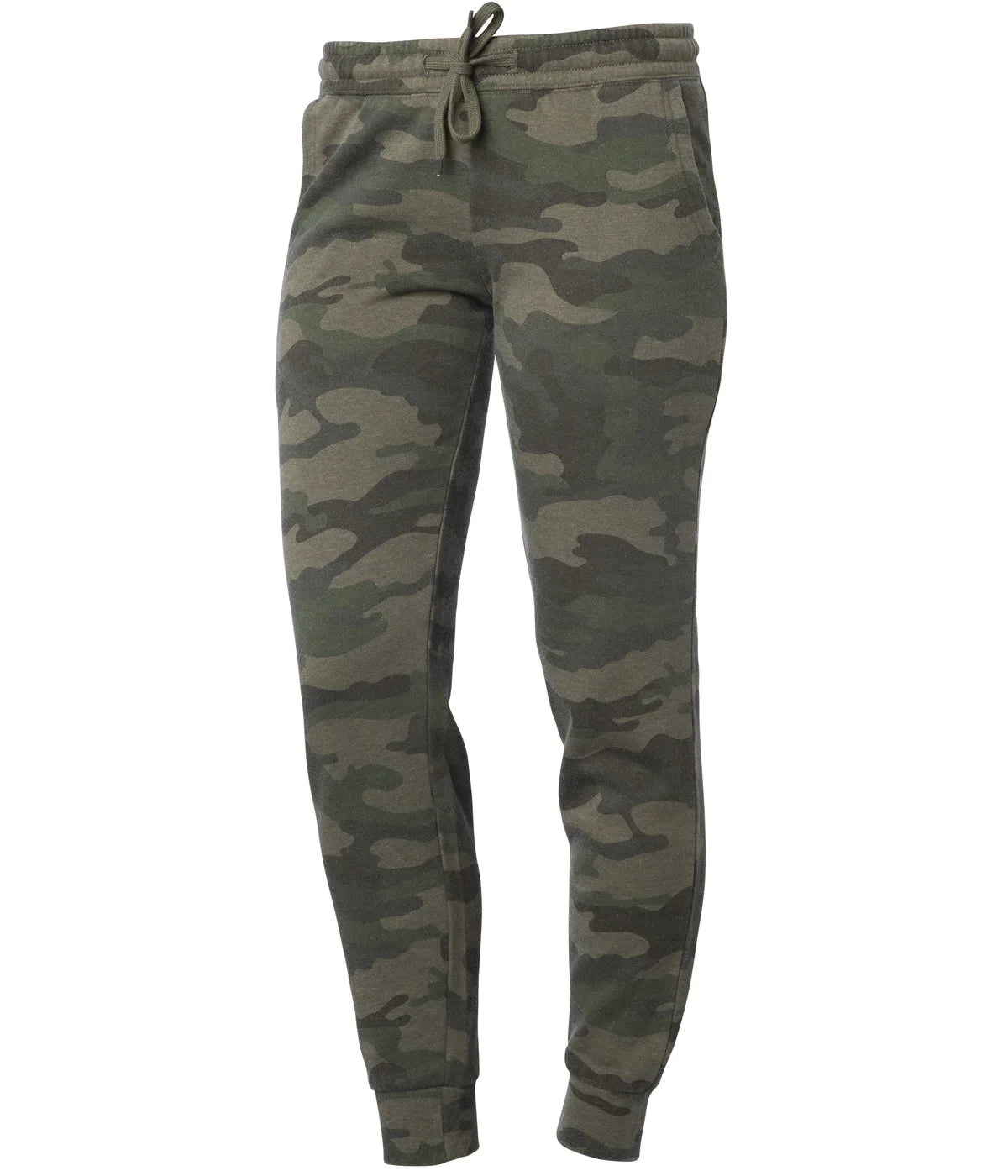 INDEPENDENT PRM20PNT-P1, Prm20pnt - Women's California Wave Wash Sweatpant (colors B-s), Forest Camo Heather