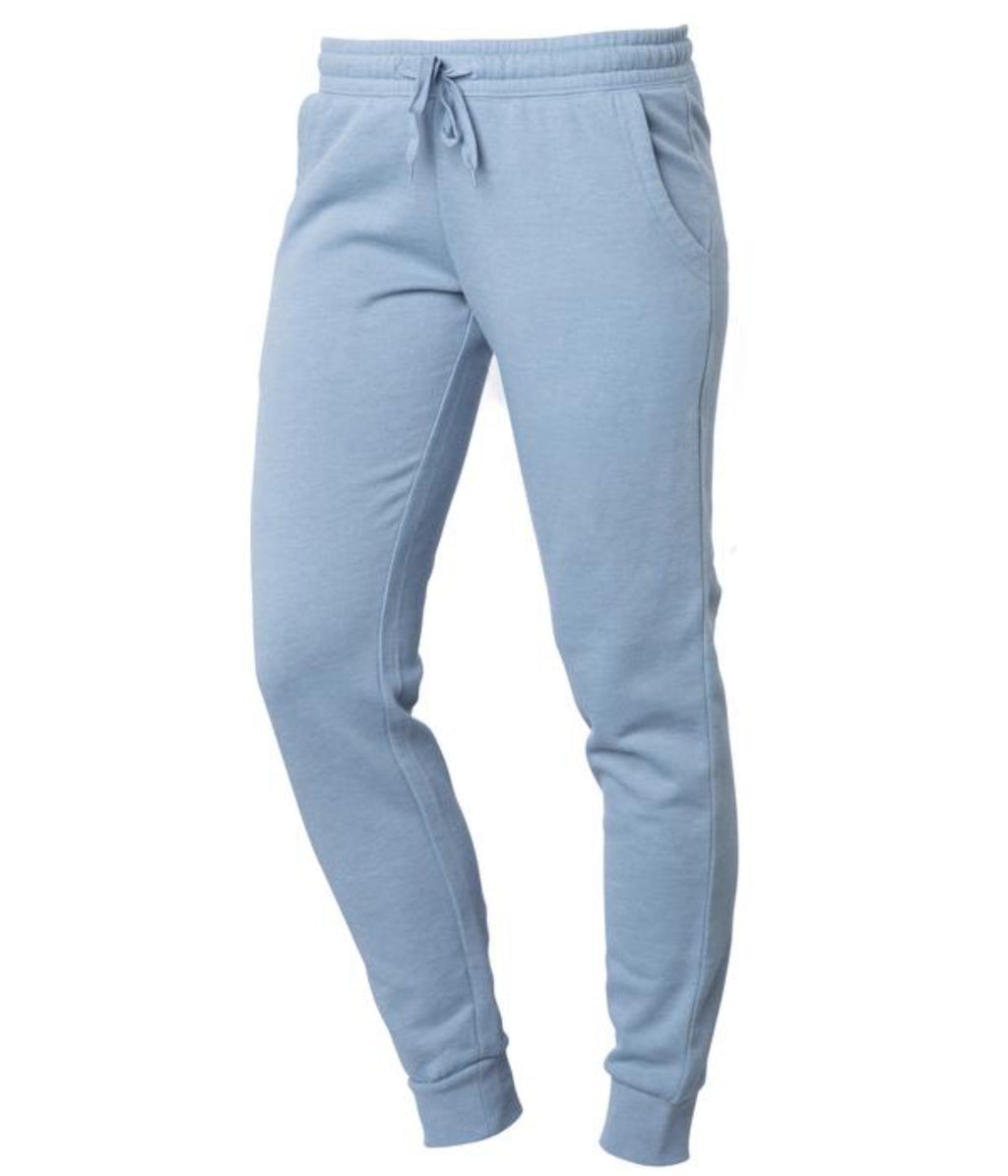INDEPENDENT PRM20PNT-P1, Prm20pnt - Women's California Wave Wash Sweatpant (colors B-s), Misty Blue