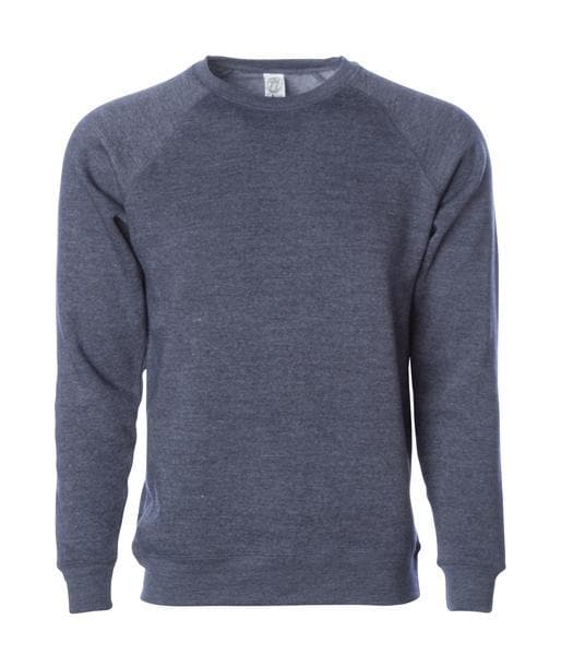 INDEPENDENT PRM30SBC-P1, Prm30sbc - Unisex Special Blend Raglan Crew (colors M-s), Midnight Heather