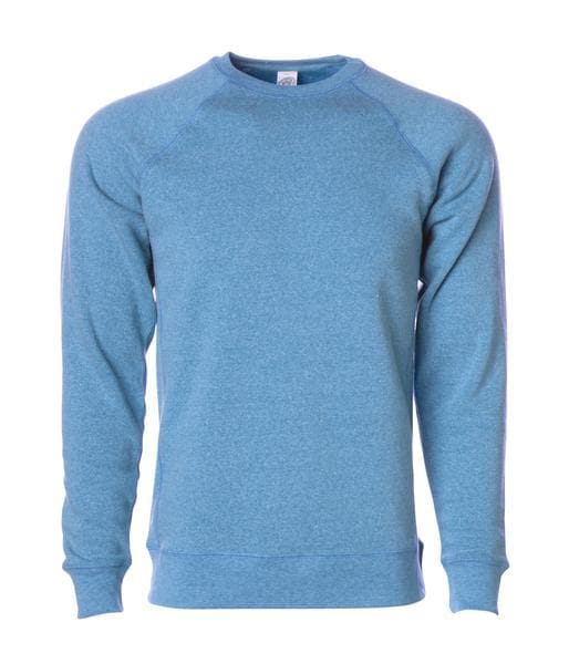 INDEPENDENT PRM30SBC-P1, Prm30sbc - Unisex Special Blend Raglan Crew (colors M-s), Pacific Heather