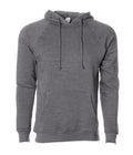INDEPENDENT PRM33SBP-P2, Prm33sbp - Special Blend Raglan Hooded Pullover (nickel Gunmetal Heather, Pacific Heather, Pomegranate Heather, Sea Green Heather), Nickel Gunmetal Heather