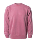 INDEPENDENT PRM3500-P1, Prm3500 - Unisex Midweight Pigment Dyed Crew Neck (colors P-p), Pigment Maroon