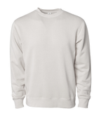 INDEPENDENT PRM3500, Unisex Midweight Pigment Dyed Crew Neck, Pigment Ivory