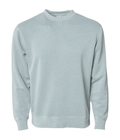 INDEPENDENT PRM3500, Unisex Midweight Pigment Dyed Crew Neck, Pigment Sage