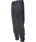 INDEPENDENT PRM50PTMW, Men's Mineral Wash Fleece Pant, Mineral Wash Black