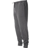 INDEPENDENT PRM50PTPD-P1, Prm50ptpd - Men's Pigment Dyed Fleece Pant (colors P-p), Pigment Black