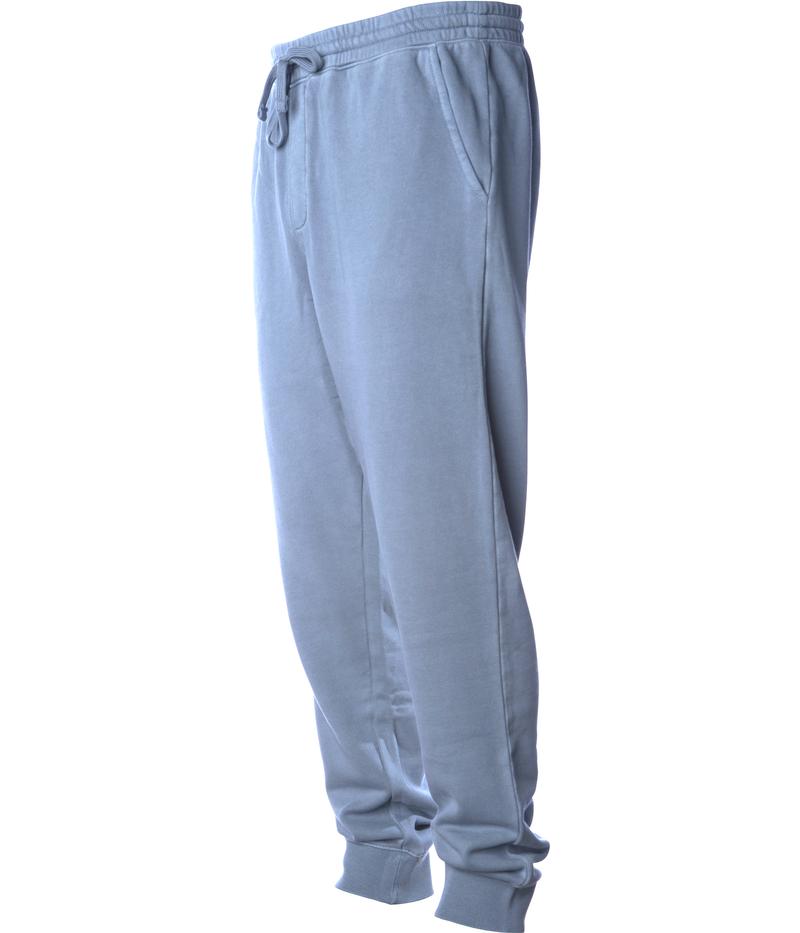 INDEPENDENT PRM50PTPD-P1, Prm50ptpd - Men's Pigment Dyed Fleece Pant (colors P-p), Pigment Slate Blue