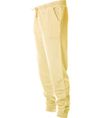 INDEPENDENT PRM50PTPD-P2, Prm50ptpd - Men's Pigment Dyed Fleece Pant (pigment Yellow), Pigment Yellow