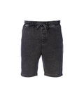 INDEPENDENT PRM50STMW, Men's Mineral Wash Fleece Short, Mineral Wash Black
