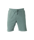 INDEPENDENT PRM50STPD-P1, Prm50stpd - Men's Pigment Dyed Fleece Short (colors P-p), Pigment Alpine Green