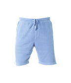 INDEPENDENT PRM50STPD-P2, Prm50stpd - Men's Pigment Dyed Fleece Short (pigment Yellow, Prepared For Dye), Pigment Light Blue