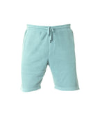 INDEPENDENT PRM50STPD-P2, Prm50stpd - Men's Pigment Dyed Fleece Short (pigment Yellow, Prepared For Dye), Pigment Mint