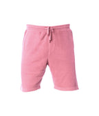 INDEPENDENT PRM50STPD-P2, Prm50stpd - Men's Pigment Dyed Fleece Short (pigment Yellow, Prepared For Dye), Pigment Pink